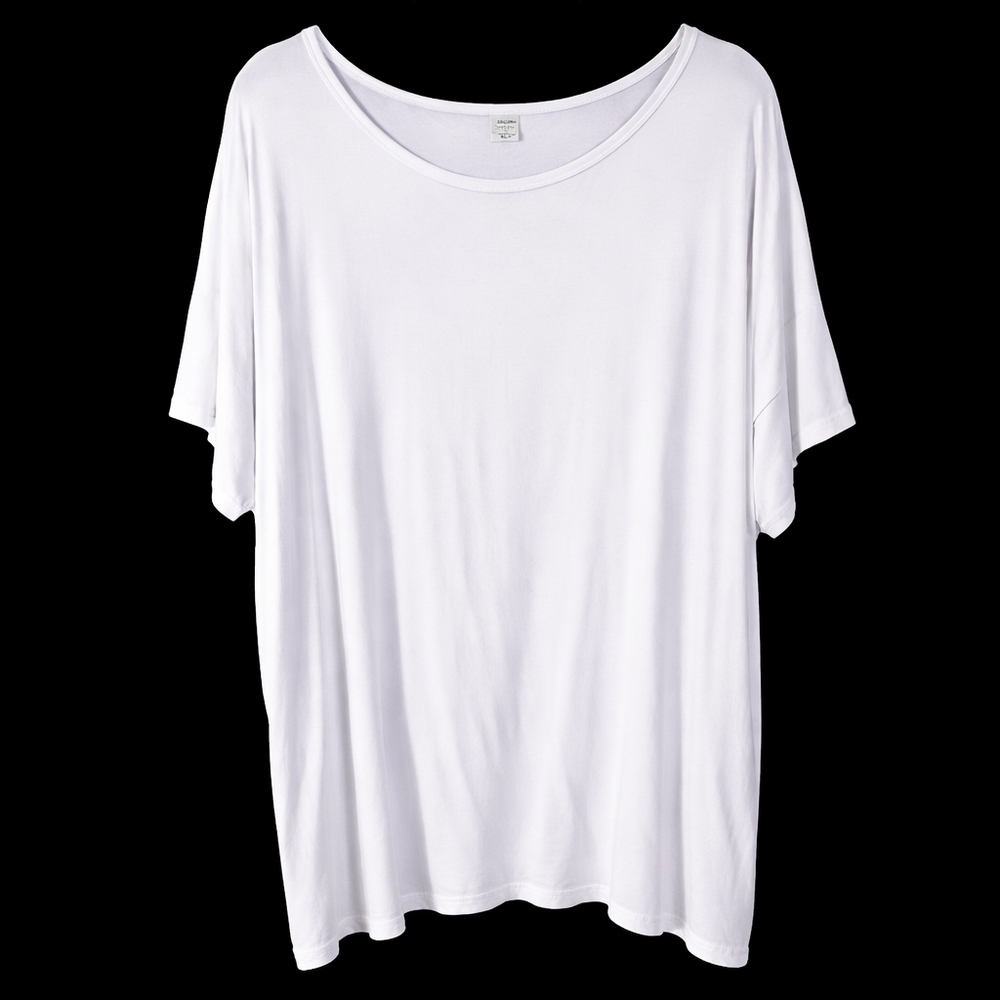 PIKO White Oversized Dolman Sleeve Top |‎ Size S